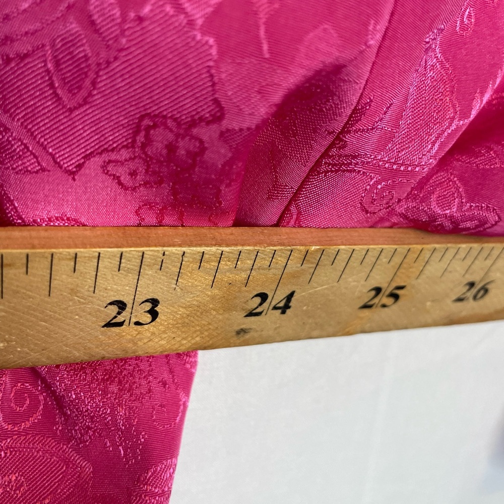 Valerie Stevens Womens Size XL Satiny Robe Pink 1983 - Picture 5 of 7